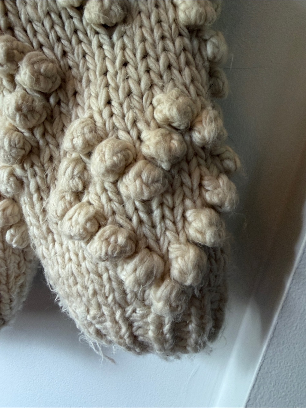 Cherish Cream Popcorn Knit Cardigan - Picture 2 of 7
